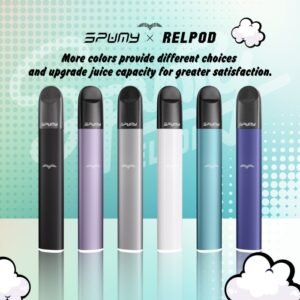 思邦迷5代主機-SPUMY通用4/5代煙彈-清新型外觀-續航穩定