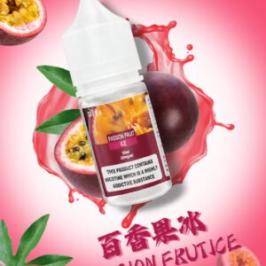 叮啞煙油/30ML容量-勁爽果味-台灣正品-買10送3-台灣正品 - 百香果冰