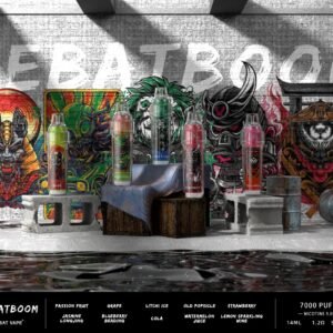 喜貝HEBAT 7000口拋棄式- 口味香濃-續航穩定