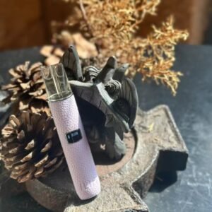 ILIA哩啞布紋主機、 通用一代煙彈- 手感厚實-霧化均匀 - 奶油紫