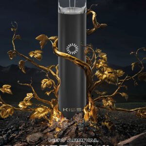 KIS5鎧斯主機、通用一代煙彈- 手感厚實-續航穩定-物霧化率大 - 太空黑