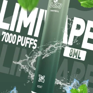 LIMI 7000口拋棄式-大容量-口感醇厚-台灣現貨 - 三重薄荷