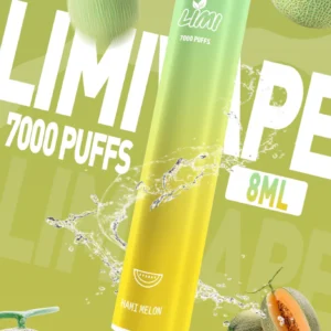 LIMI 7000口拋棄式-大容量-口感醇厚-台灣現貨 - 哈密瓜