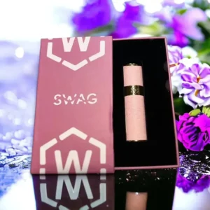 SWAG皮革主機-通用一代煙彈- 高能霧化- 續航穩定 - 皮革粉