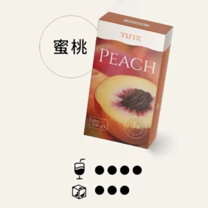 TUTX透明煙彈/適配一代主機-口感冰爽-果香味濃-原裝正品 - 蜜桃爆珠