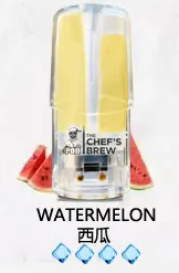 廚師The Chef’s Brew煙彈 /通用一代主機- 口感醇厚-原裝正品 - 西瓜泡泡糖