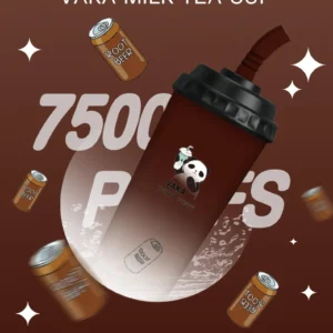 VAKA奶茶杯-7500口拋棄式 -超大容量-口感醇厚-台灣正品 - 沙士汽水