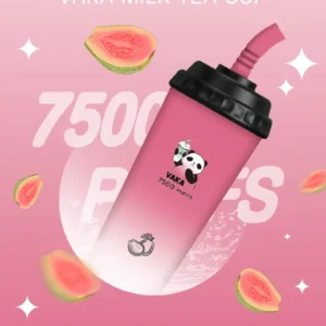 VAKA奶茶杯-7500口拋棄式 -超大容量-口感醇厚-台灣正品 - 芭樂