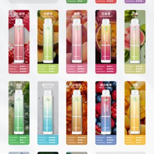 LIMI 8000口抛棄式-大容量-發光款- 香濃果味-台灣正品