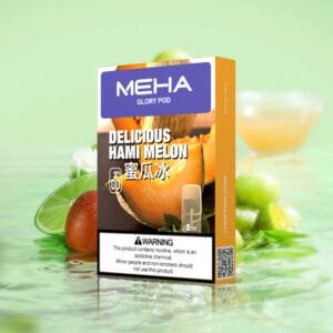 魅嗨煙彈（Meha）通用一代主機- 口感冰涼-霧化香濃-原裝正品 - 密瓜冰