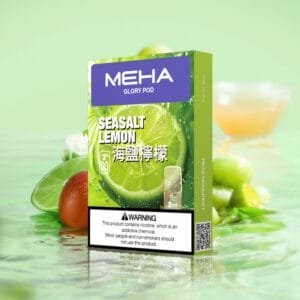 魅嗨煙彈（Meha）通用一代主機- 口感冰涼-霧化香濃-原裝正品 - 海鹽檸檬