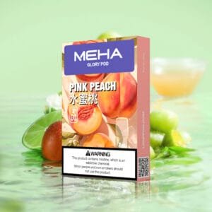 魅嗨煙彈（Meha）通用一代主機- 口感冰涼-霧化香濃-原裝正品 - 水蜜桃