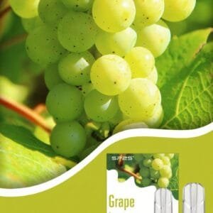 SP2S思博瑞煙彈-通用一代主機-口感香濃順滑-3顆/盒-原裝正品 - 白葡萄凍檸茶