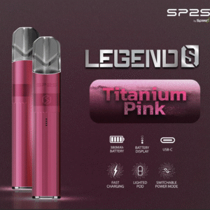 SP2S思博瑞-鈦色主機-通用一代煙彈- 華麗機身-續航穩定 - 鈦粉