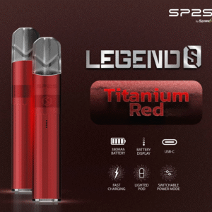SP2S思博瑞-鈦色主機-通用一代煙彈- 華麗機身-續航穩定 - 暮光红