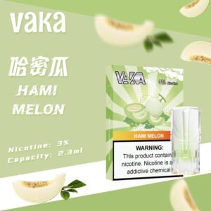 vaka發光煙彈-通用一代主機（3顆/盒）原裝正品-霧化濃鬱 - 哈密瓜