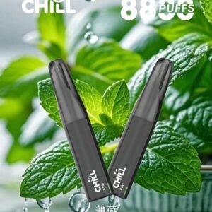 CHILL 8800 口拋棄式 Vape 台灣合法電子煙 鴨嘴獸一次性裝置 - 薄荷