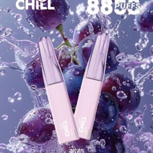 CHILL 8800 口拋棄式 Vape 台灣合法電子煙 鴨嘴獸一次性裝置 - 葡萄