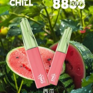 CHILL 8800 口拋棄式 Vape 台灣合法電子煙 鴨嘴獸一次性裝置 - 西瓜